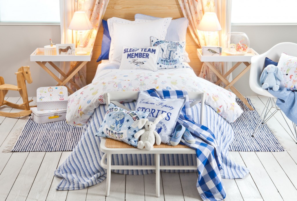 Zara home, para nuestros marineros.