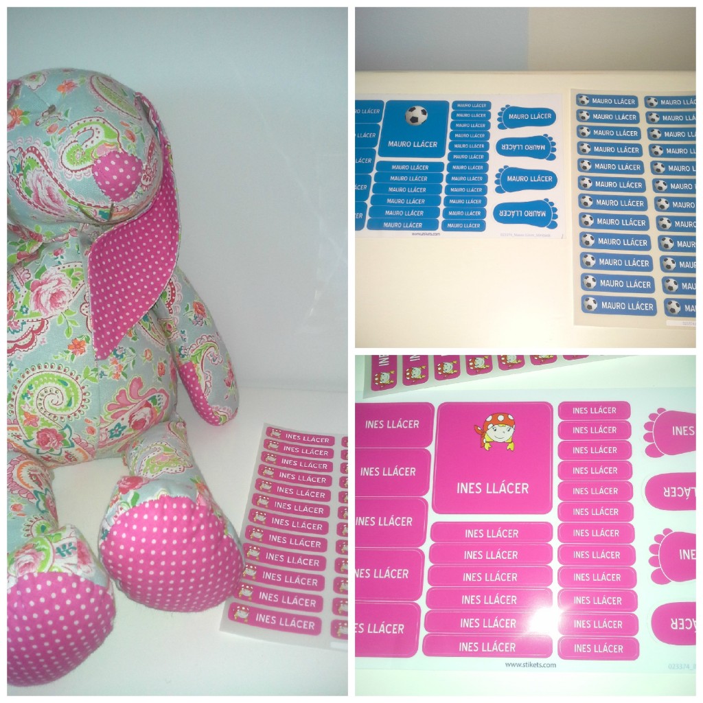 Ya las tengo preparadas las  Stikets de mis peques.