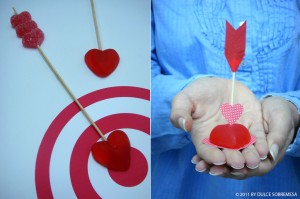 Las flechas del amor...