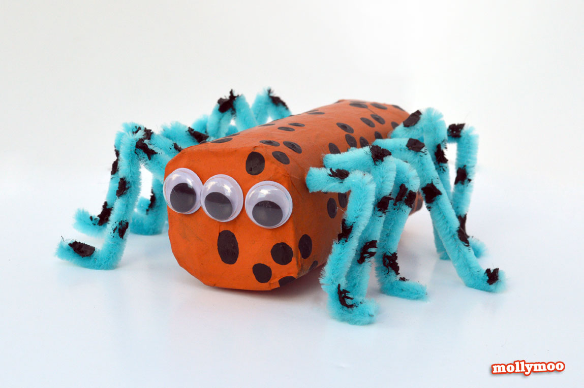 toilet-roll-spider-craft