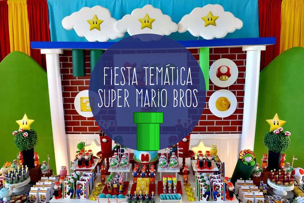 Fiesta infantil temática Super Mario Bros – Ideas para Fiestas