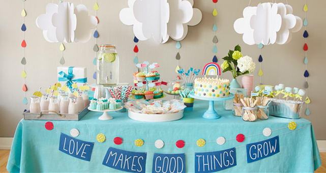 Decoración baby shower