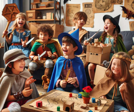 Juegos de Rol en Niños: Una Aventura Creativa y Educativa